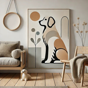 A decoração da casa encontra o coração: por que a arte inspirada em animais de estimação é a próxima grande tendência