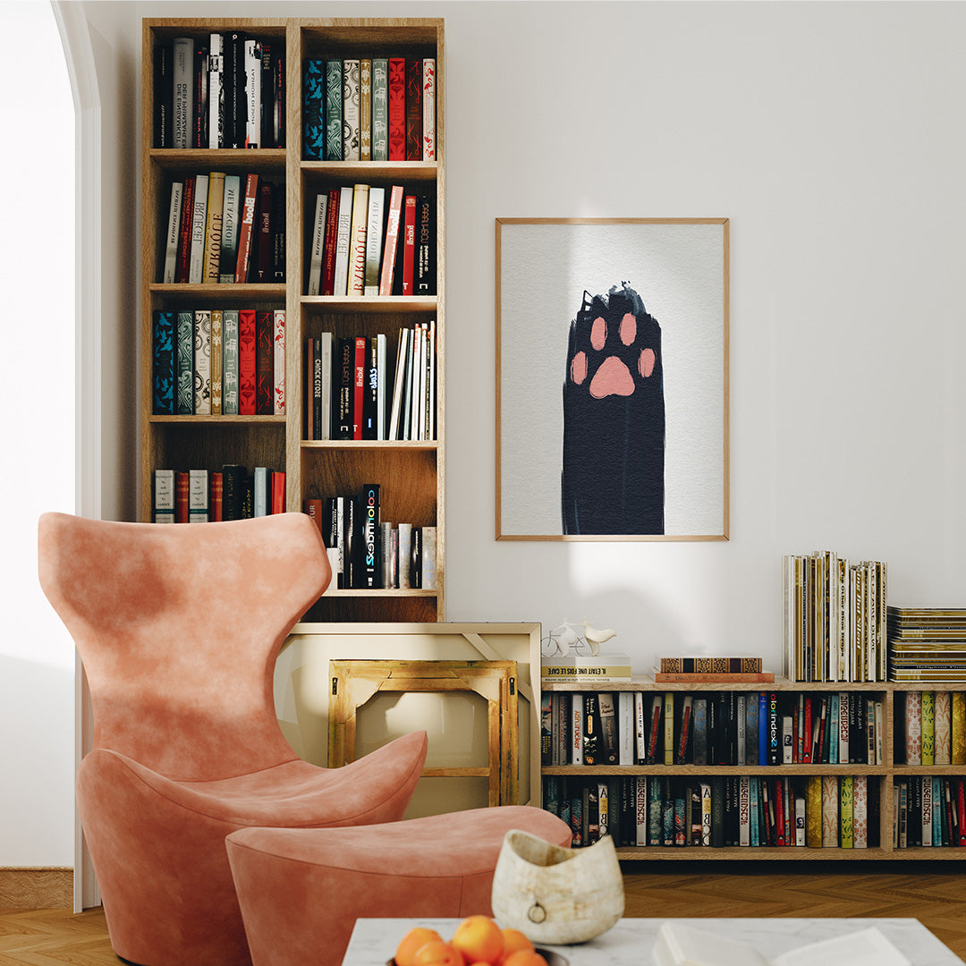 Embrace serenity with Paw: the minimalist art piece that reshapes your space