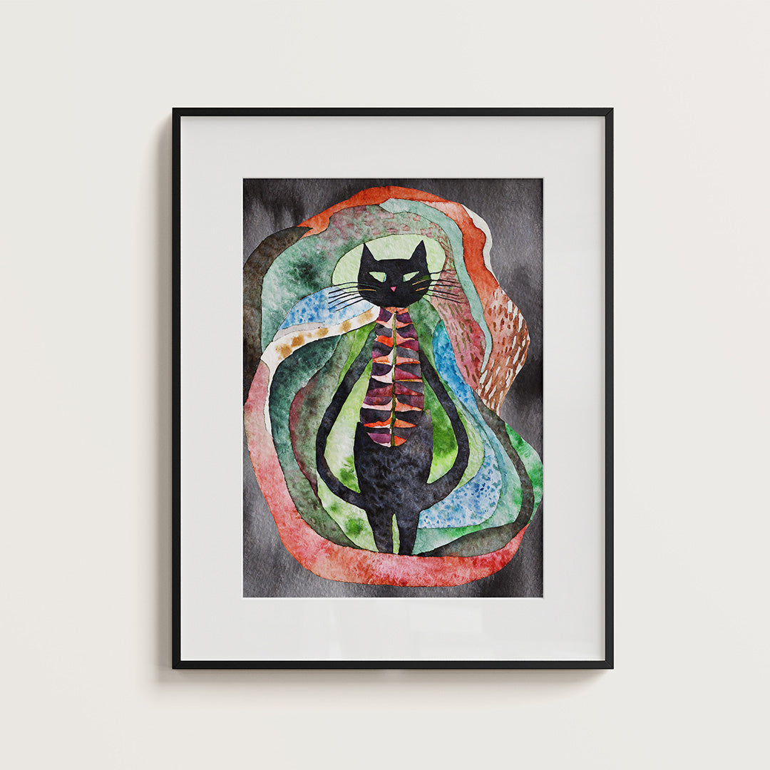 Unleash Your Imagination with Psychedelic Purr: A Vibrant Artistic Adventure