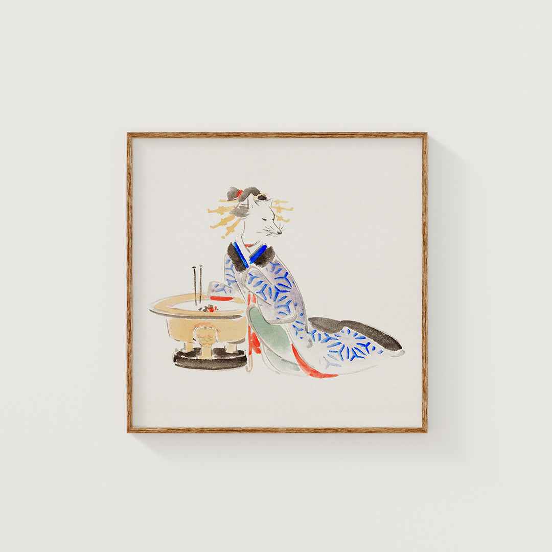 Refined grace in tea ceremony - Misthios Studio