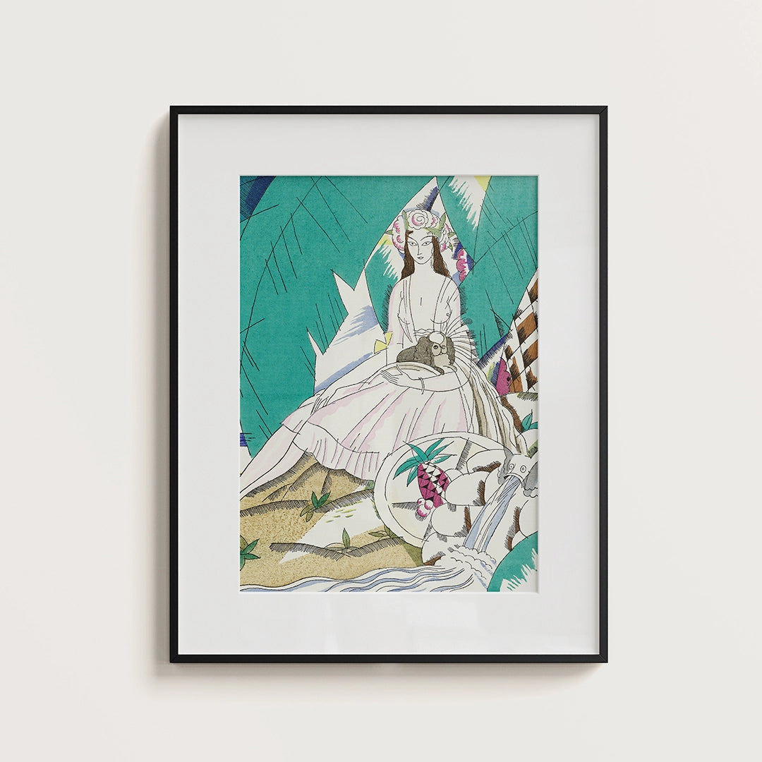 La-belle-torquatienne-by-Charles-Martin-fine-art-print