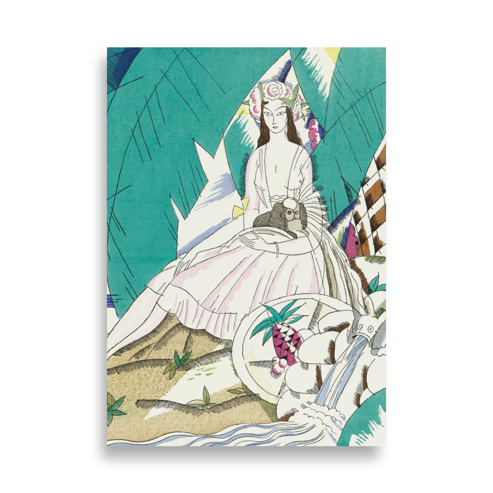 La Belle Torquatienne by Charles Martin – Fine Art Print

