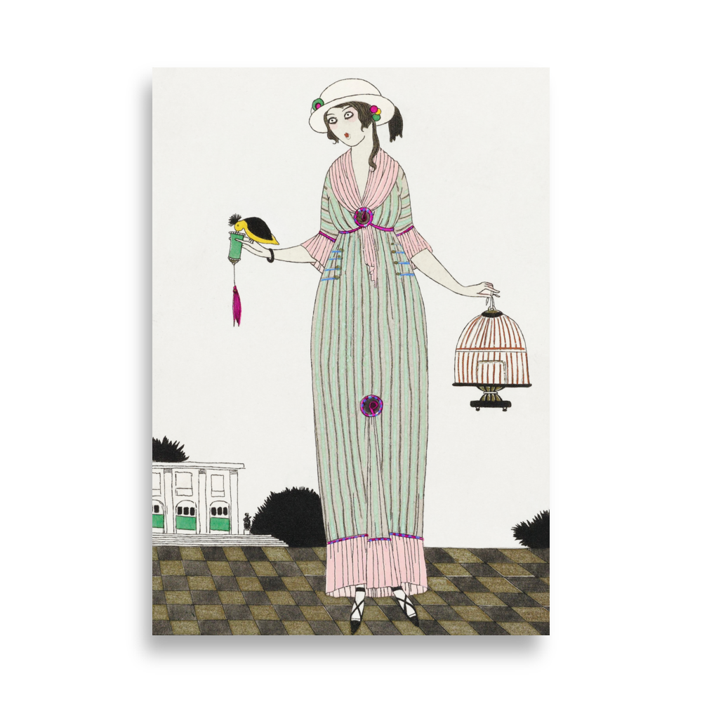 Robe de linon by Charles Martin – Fine Art Print