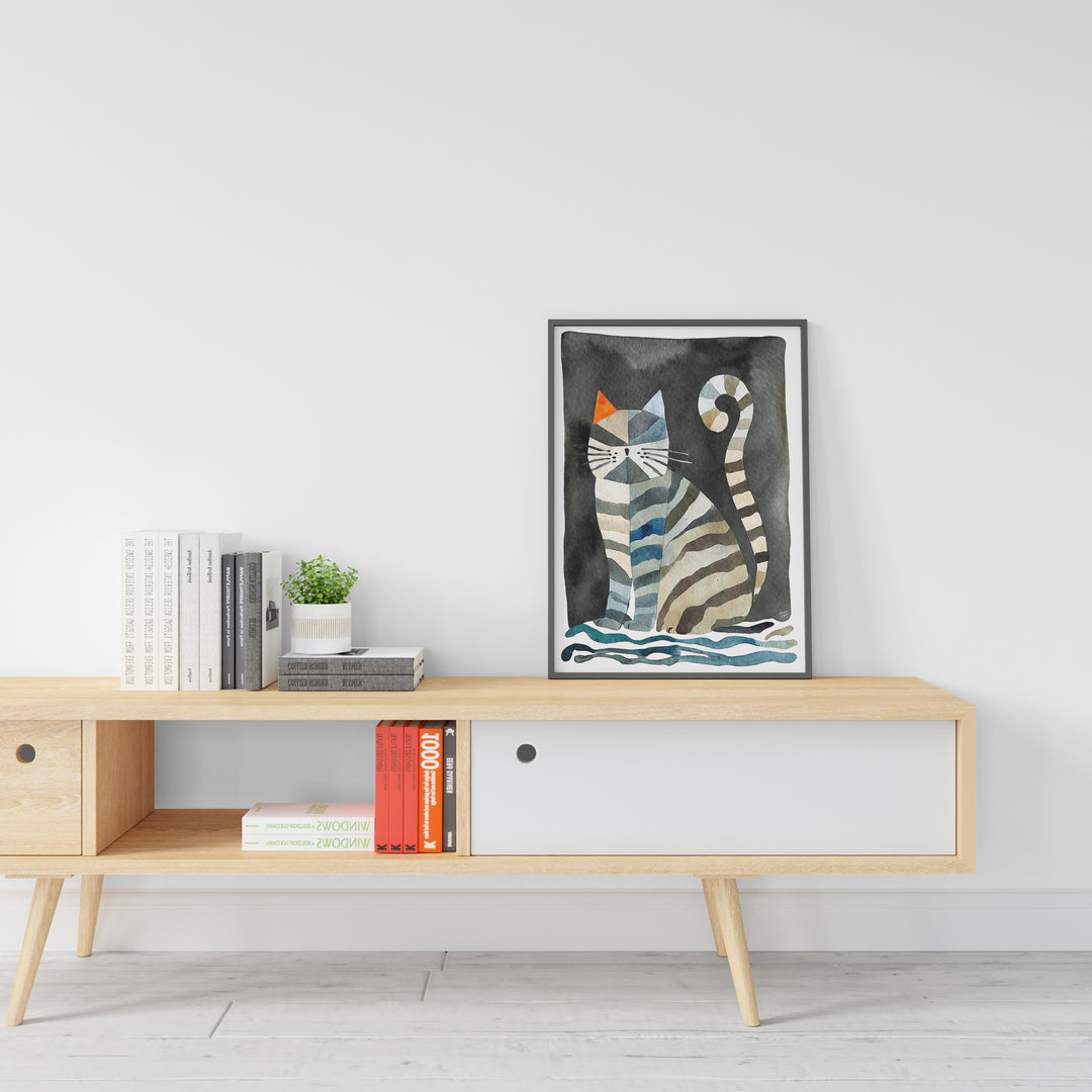 Whimsical Stripes - Poster