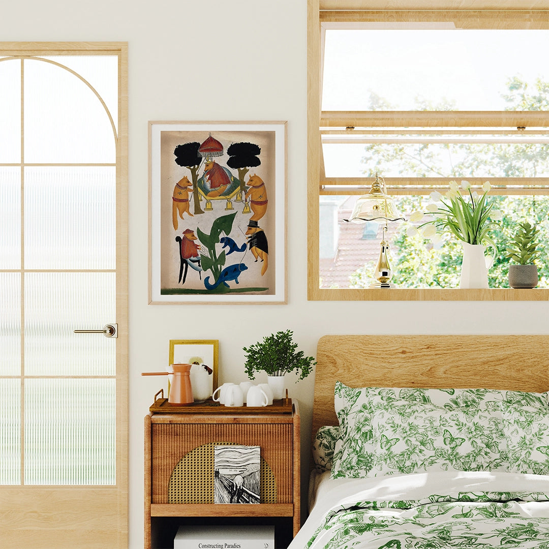 The-court-of-the-jackal-raja-fine-art-print