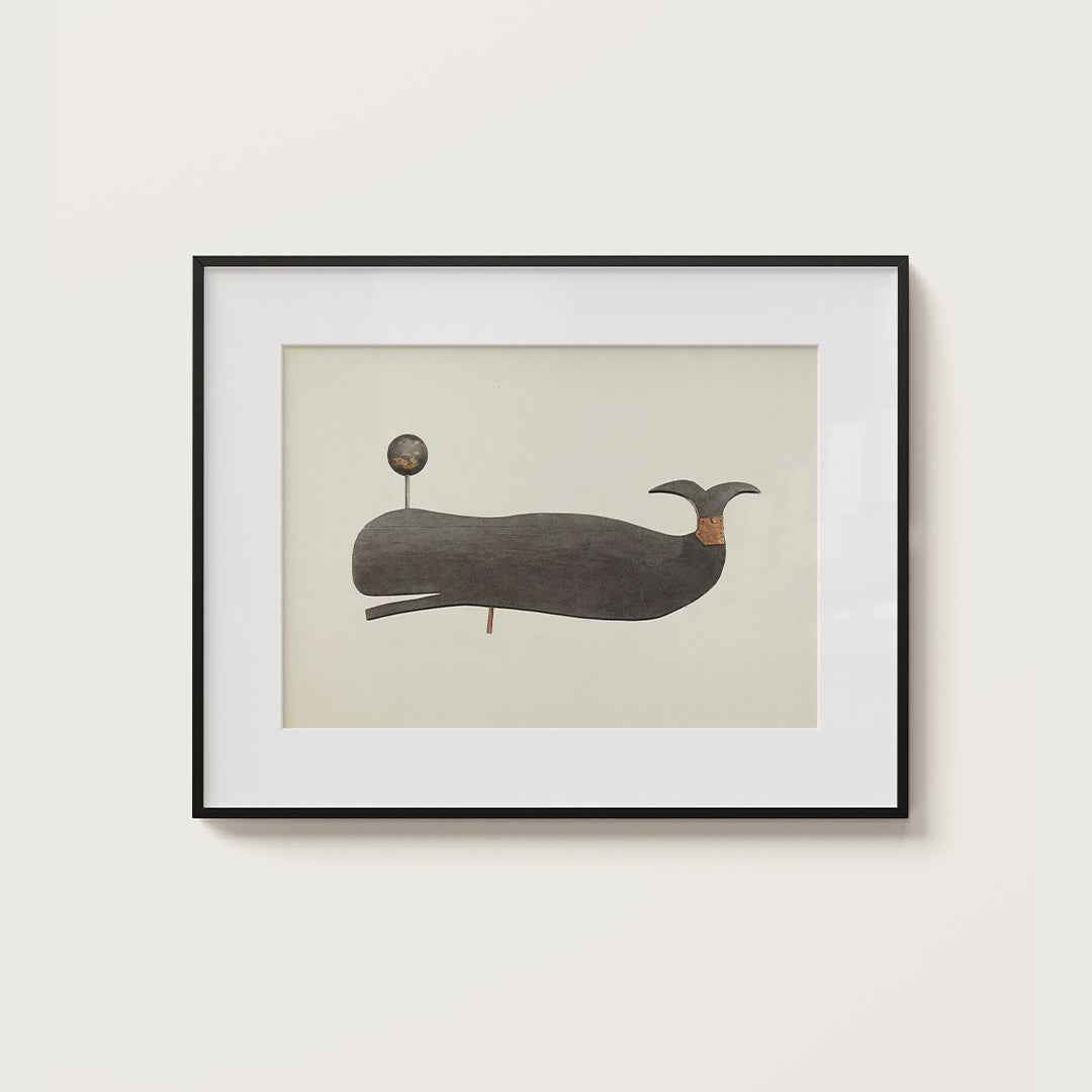 Whale weather vane - Misthios Studio