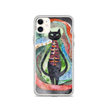 Load image into Gallery viewer, Psychedelic Purr - Clear Case for iPhone®
