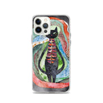 Load image into Gallery viewer, Psychedelic Purr - Clear Case for iPhone®
