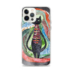 Load image into Gallery viewer, Psychedelic Purr - Clear Case for iPhone®
