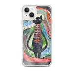 Load image into Gallery viewer, Psychedelic Purr - Clear Case for iPhone®
