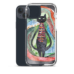 Load image into Gallery viewer, Psychedelic Purr - Clear Case for iPhone®
