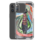 Load image into Gallery viewer, Psychedelic Purr - Clear Case for iPhone®
