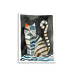 Load image into Gallery viewer, Whimsical Stripes - Poster
