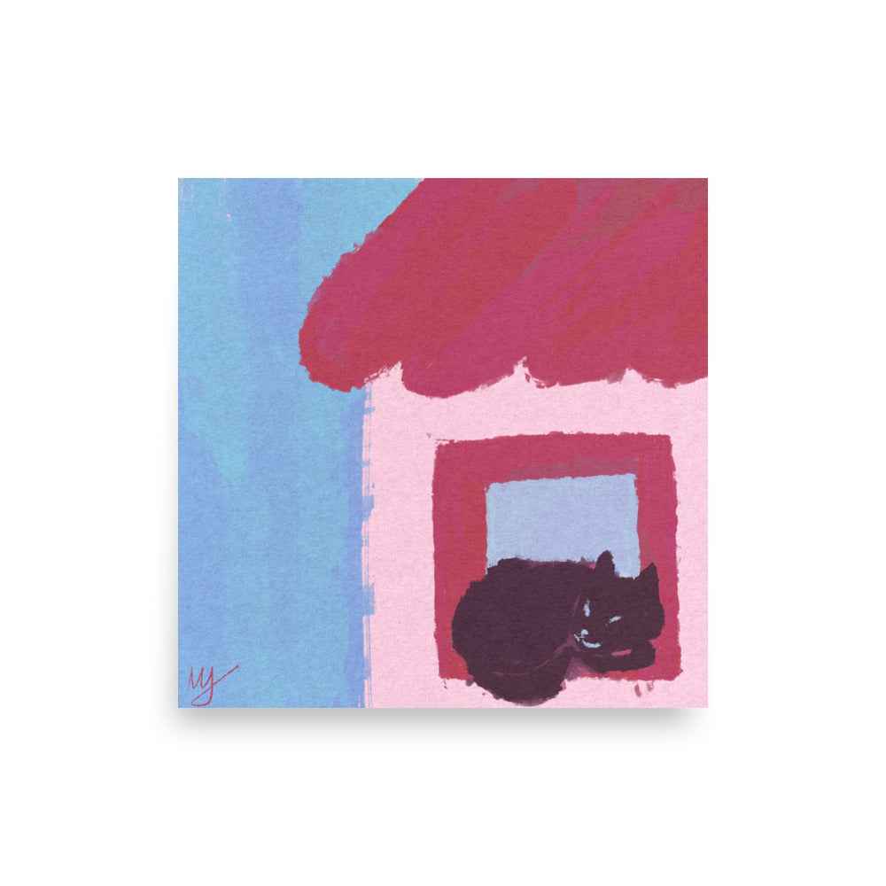 Stray cat by the window - Misthios Studio