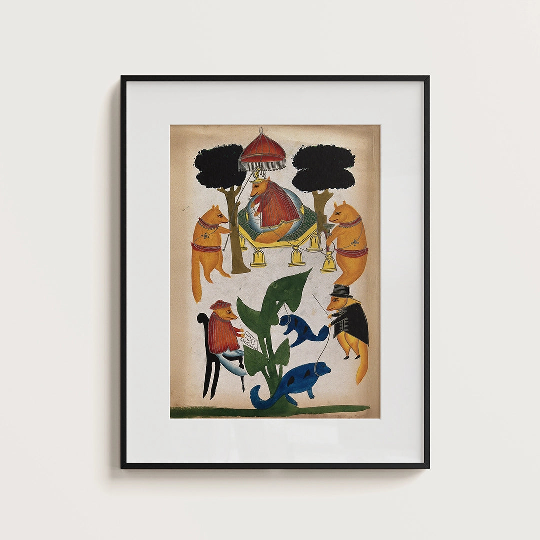 final-The-court-of-the-jackal-raja-fine-art-print