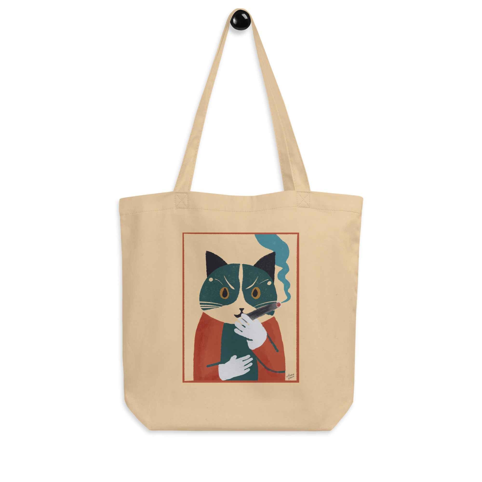 Gatto tote bag - Misthios Studio