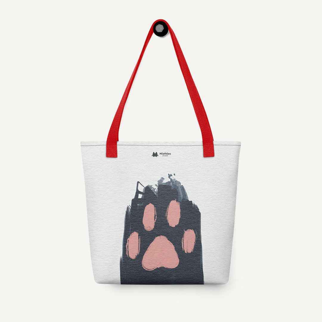 Paw tote bag - Misthios Studio