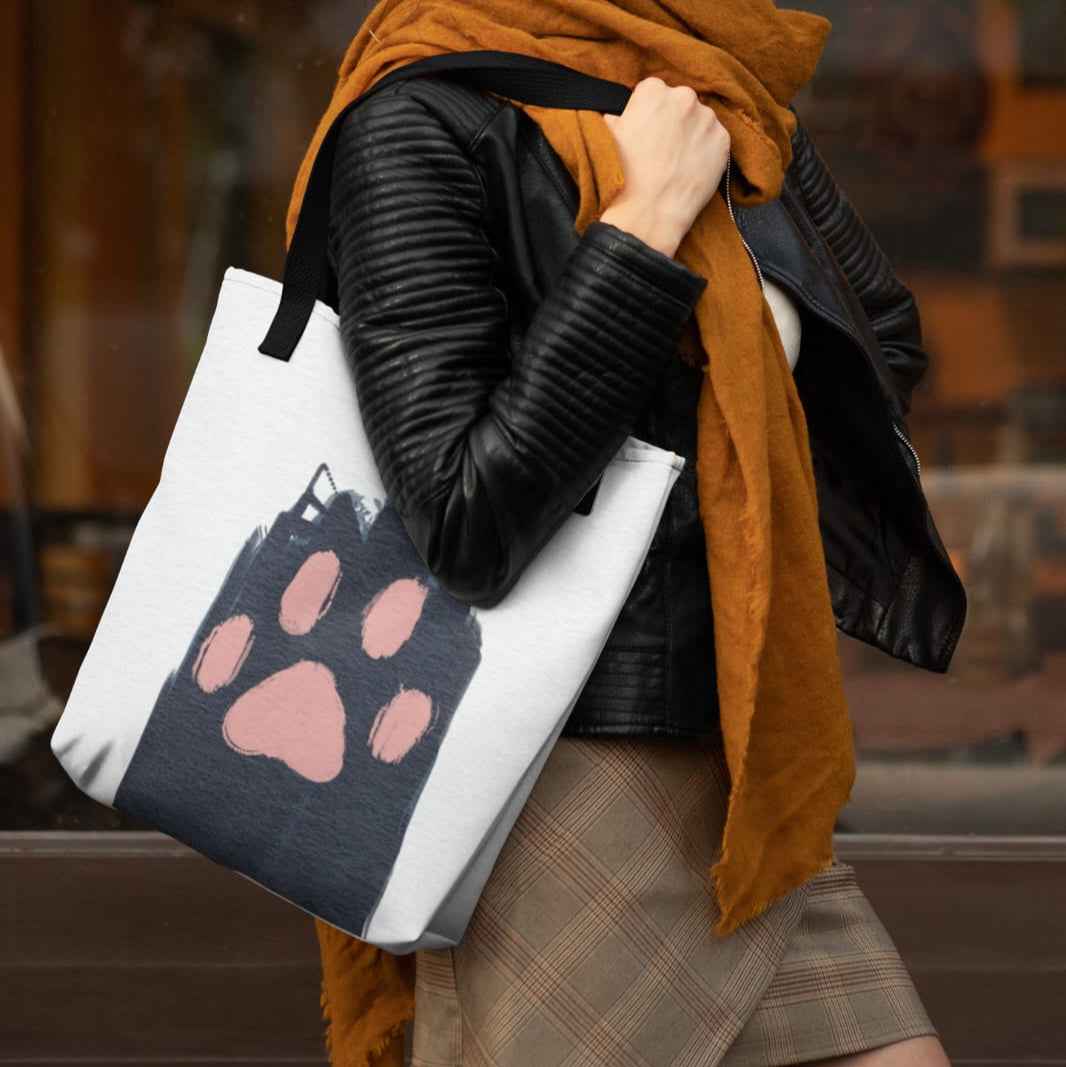 Paw tote bag - Misthios Studio