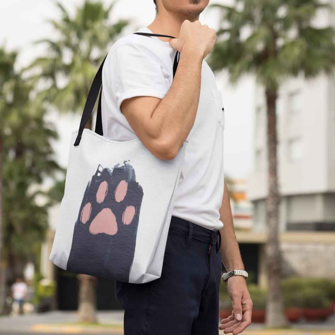 Paw tote bag - Misthios Studio