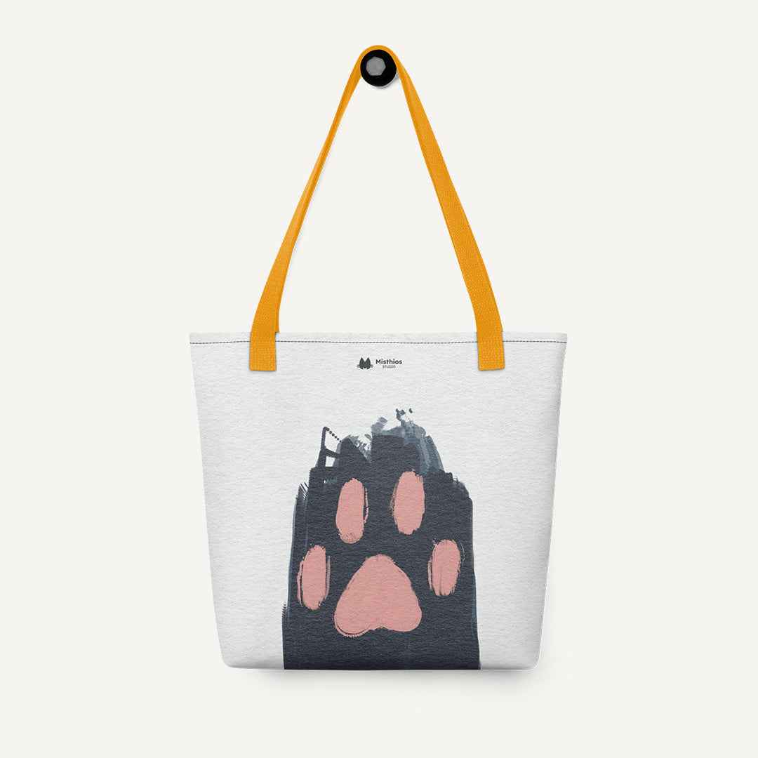 Paw tote bag - Misthios Studio