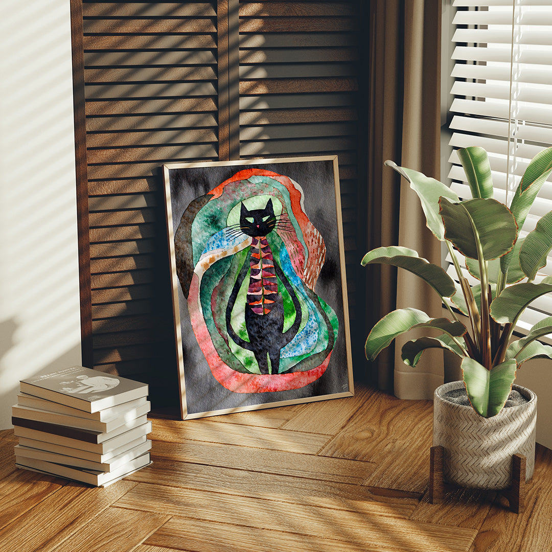 Psychedelic purr