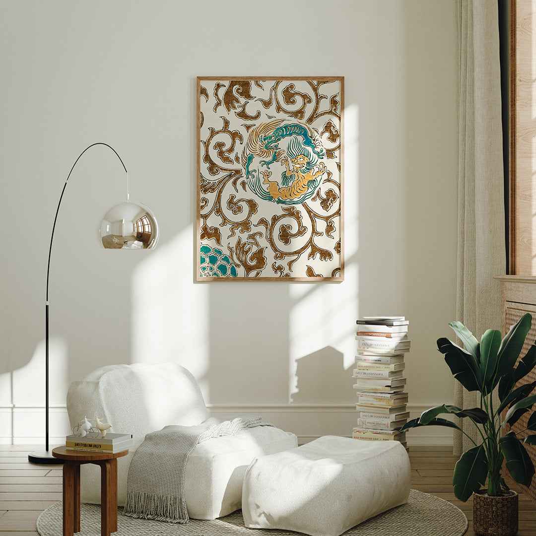 Spirit and floral motif - Misthios Studio