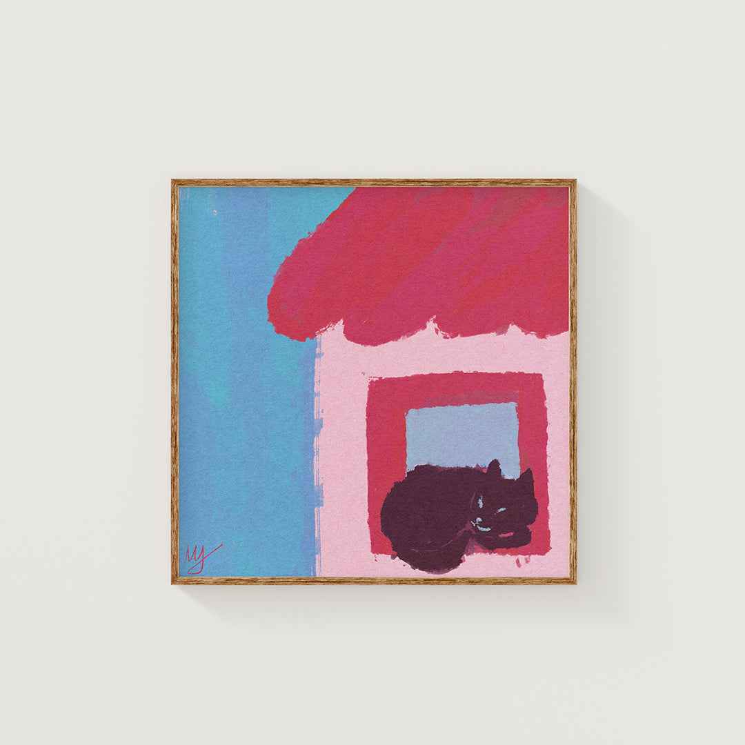 Stray cat by the window - Misthios Studio