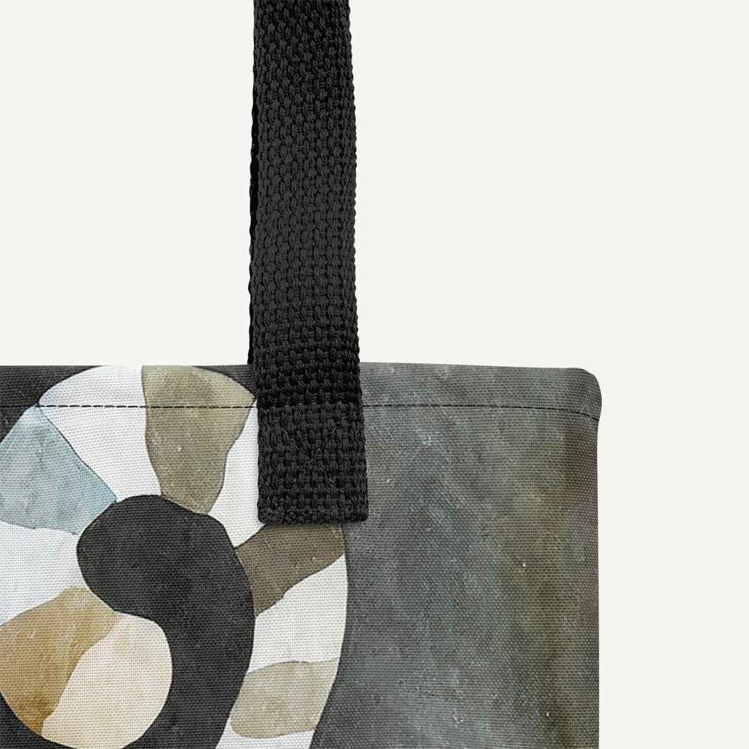 Whimsical stripes tote bag - Misthios Studio