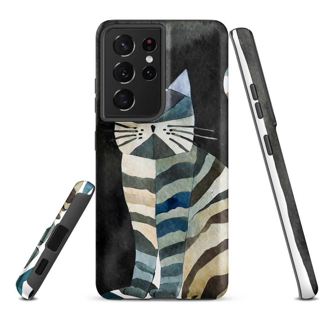 Whimsical Stripes - Tough case for Samsung®