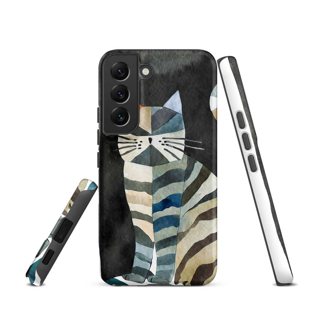 Whimsical Stripes - Tough case for Samsung®