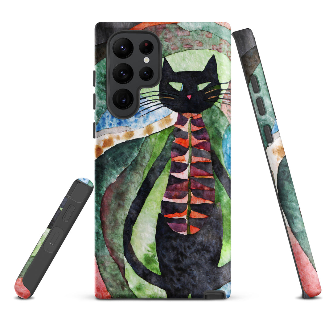 Psychedelic Purr - Tough case for Samsung®