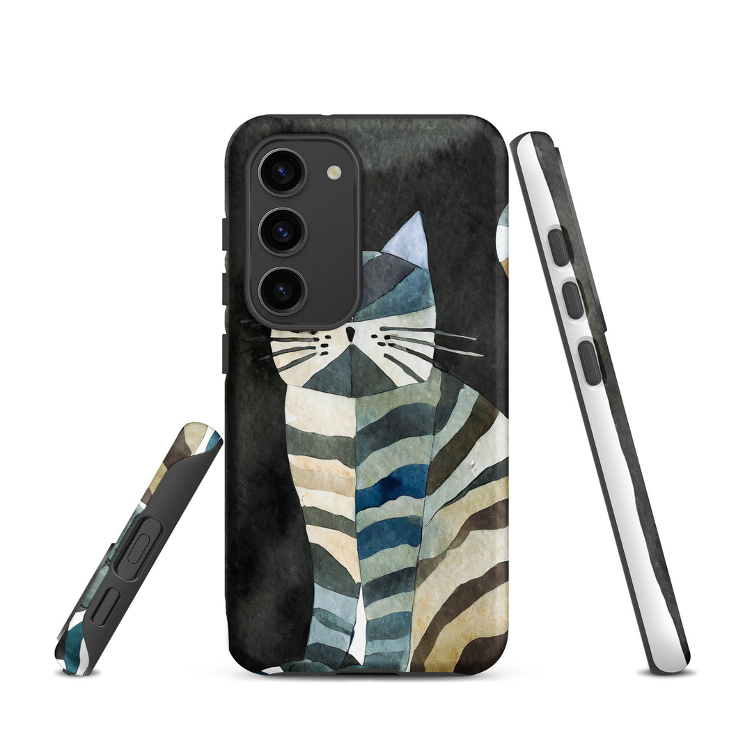 Whimsical Stripes - Tough case for Samsung®